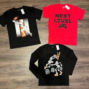 The Children's Place Black Short Sleeve Tee